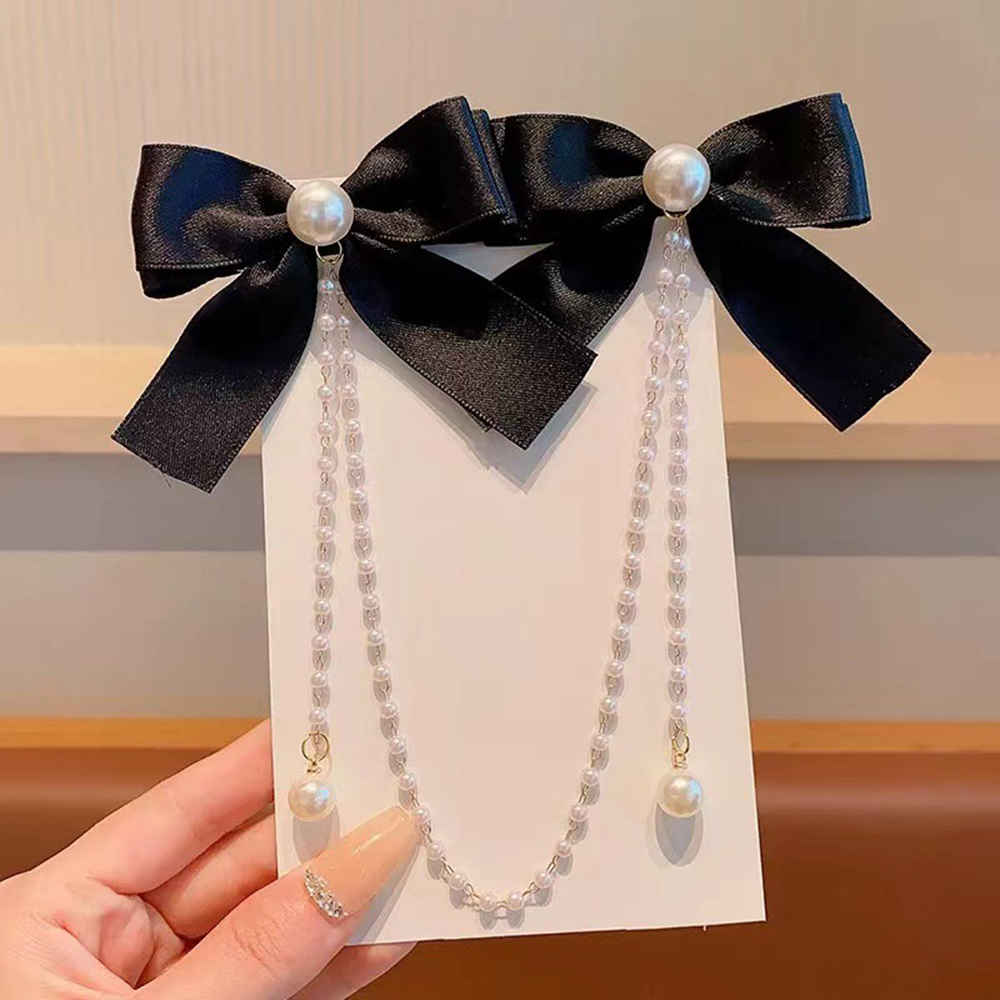 Детская заколка для волос с ба – обзор и цена Pearl Trim Chain