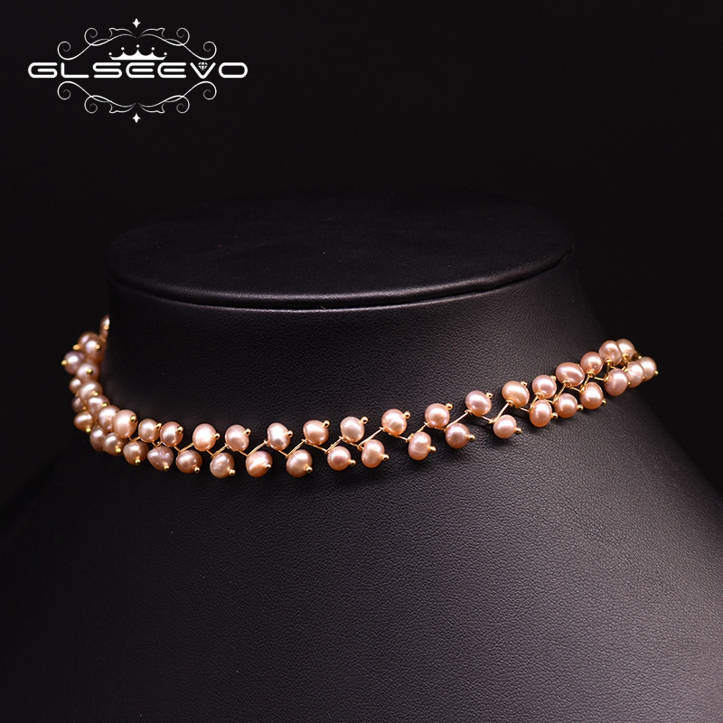 Ожерелье GLSEEVO из натурально – обзор и цена Pearl Trim Chain