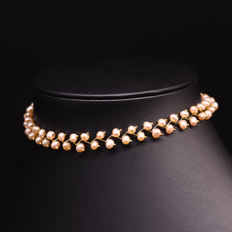 Ожерелье GLSEEVO из натурально – обзор и цена Pearl Trim Chain