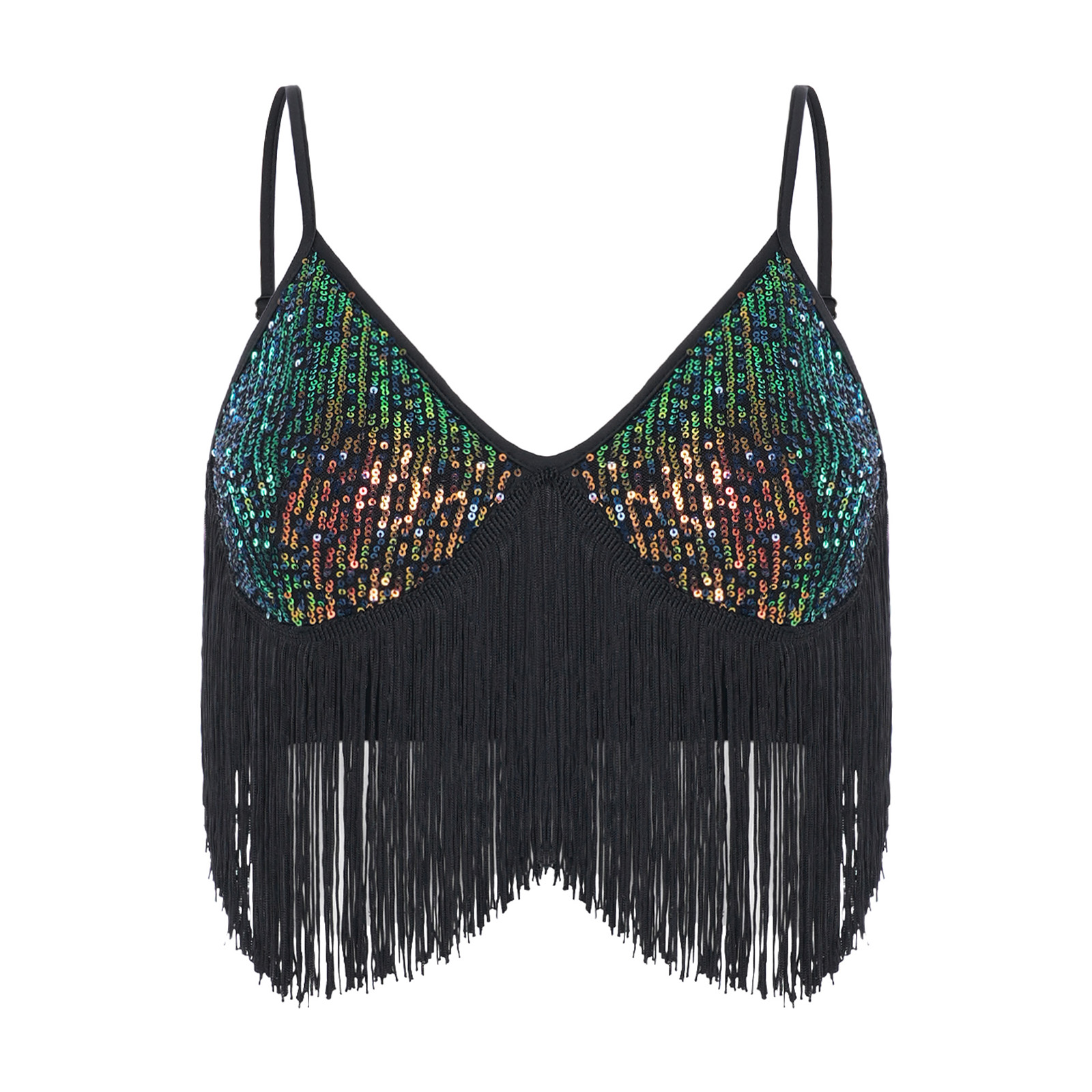 Женский топ для латиноамерикан – обзор и цена Tassel Fringe Trim