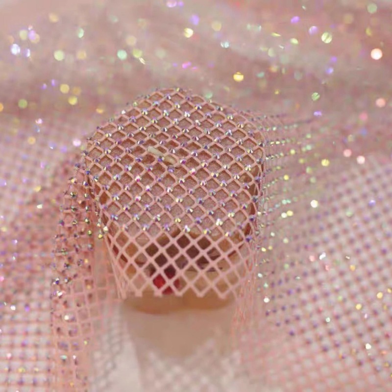 Эластичная сетчатая ткань Mist – обзор и цена Crystal Mesh Fabric