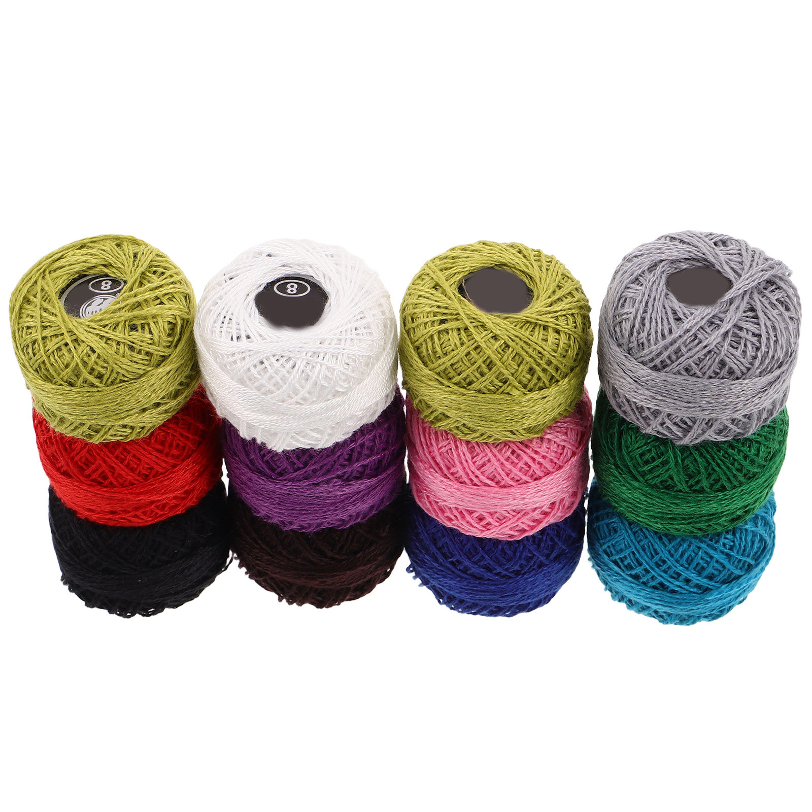Набор из 12 штук хлопковых нит – обзор и цена Embroidery Craft