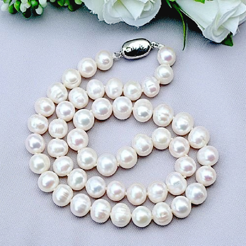 Ожерелье-чокер из стерлинговог – обзор и цена Pearl Trim Chain